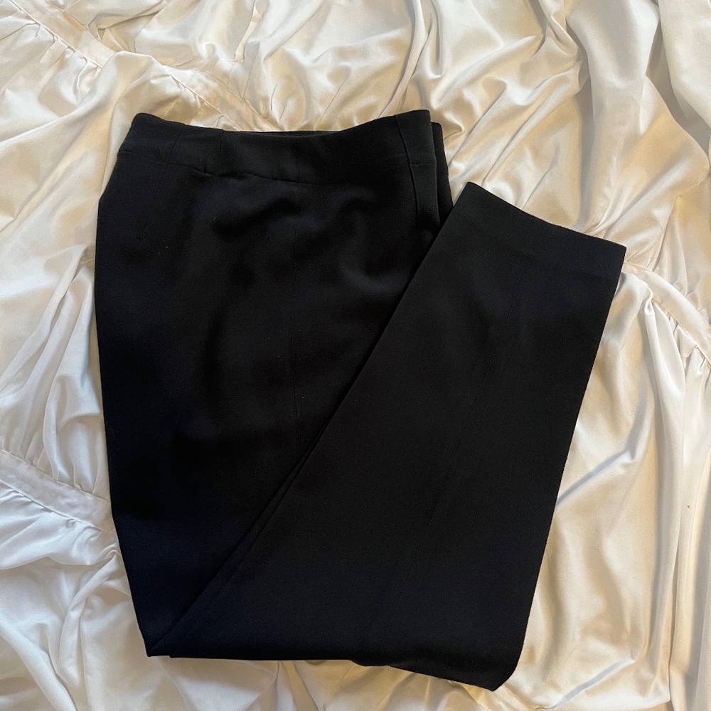 Ann Taylor Petite High Rise Slim Pants- Curvy Petite Size 0